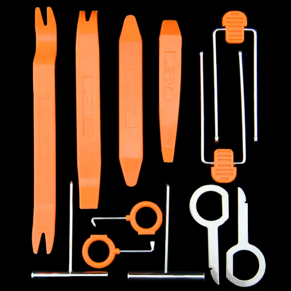 12 шт. автомобиля DIY Аудио Радио приборная удаление пластик Ремонт Прай Инструмент