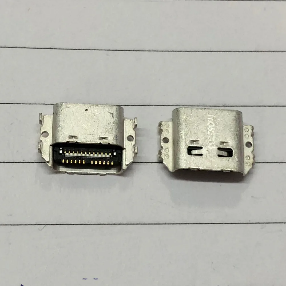 2 шт./лот новый разъем micro usb type-c для зарядки Motorola For Moto Z Droid Play XT1650 M1 XT1635 | Мобильные