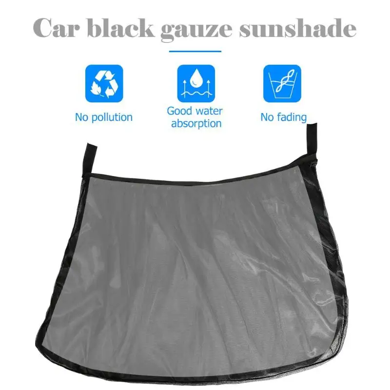 VODOOL 2 шт. Автомобильный задний козырек от солнца на боковое окно сетчатая ткань