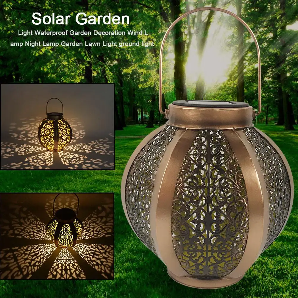 Садовый светильник на солнечной батарее водонепроницаемый садовый Ночной