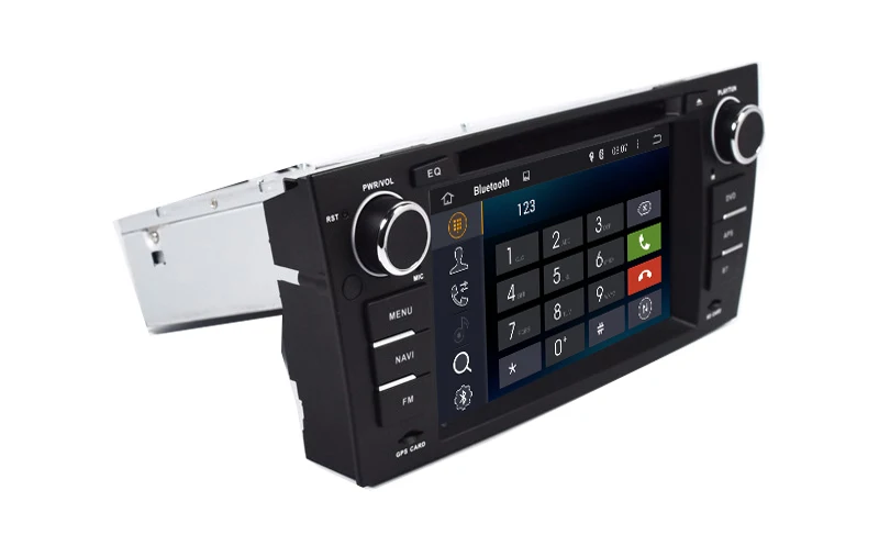 1 din 7 &quotAndroid 7.0 4 ядра dvd плеер автомобиля для BMW 3 серии E93 E92 E91 E90 (2005 2012) С WI FI 3G