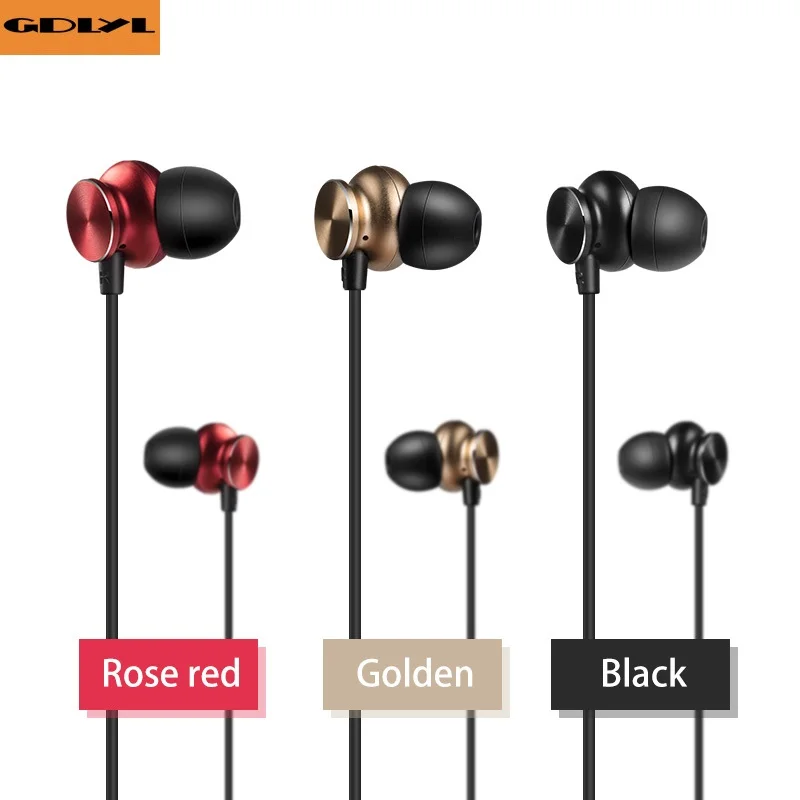 Магнитные беспроводные Bluetooth наушники GDLYL Спортивная гарнитура V4.1 с микрофоном