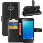 Чехол-книжка из искусственной кожи для Samsung Galaxy J2 Core, флип-кошелек, сумки для телефона, чехлы с подставкой для Samsung Galaxy J2 Core