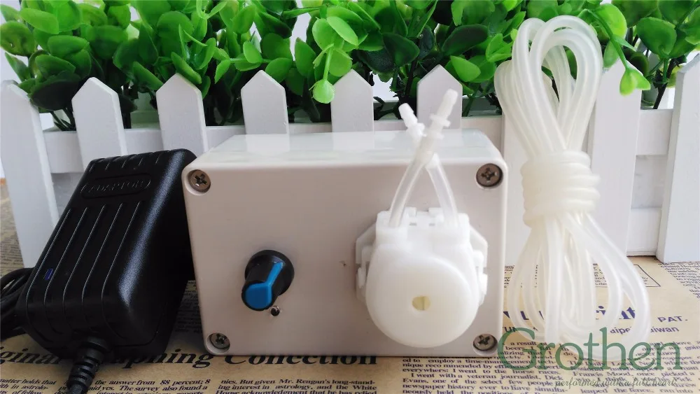 Аквариум и лаборатории дозирующий насос grothen AB21 перистальтический дозатор