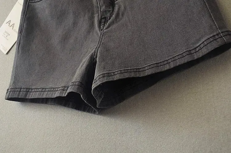 Летние новые женские Модные Винтажные с высокой талией обтягивающие короткие