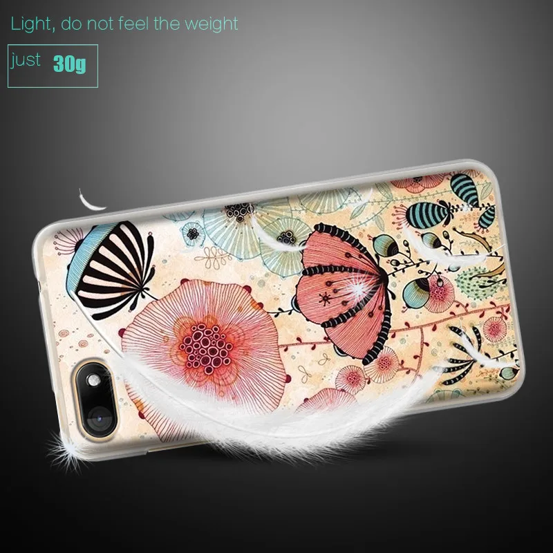 Coque Wiko солнечный 3 Дело Мода Мультфильм Мягкий силиконовый чехол из термопластика