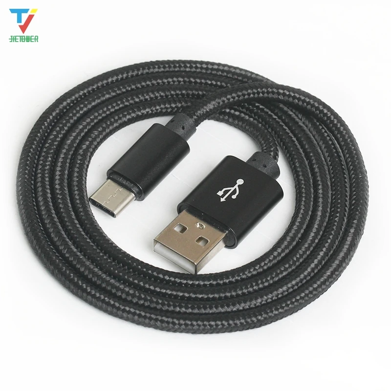 100 шт./лот 1 м/2 м/3 м нейлоновые Micro Тип usb C/8pin Зарядное устройство кабель для iphone samsung huawei Xiaomi оптом дешево