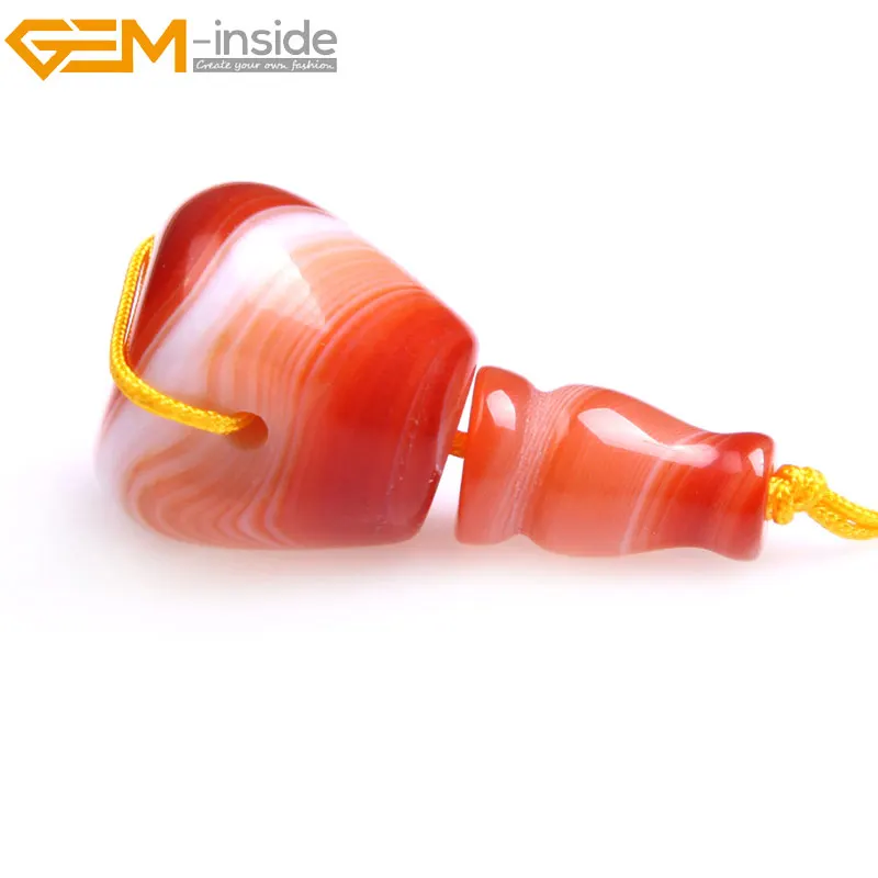 Бесплатная доставка! Бусины из натурального красного агата сардоникса с 3