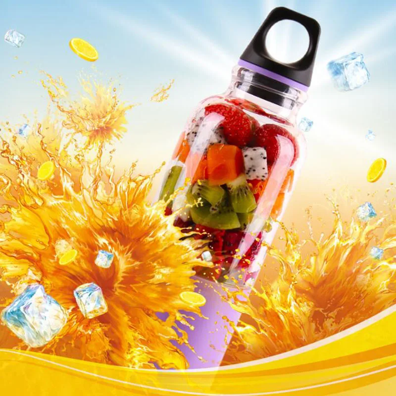 500 мл портативная соковыжималка с USB перезаряжаемой электрической