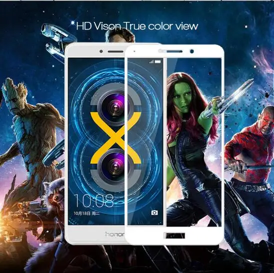 2 Pack 9 H полный Экран защитный закаленное Стекло для huawei Honor 6X Жесткий Защитная