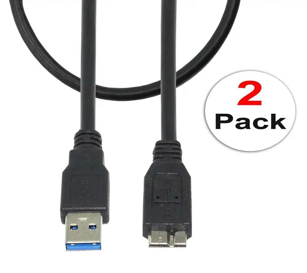 Высокоскоростной Кабель USB 3 0 A Micro B для внешних жестких дисков 50 см 2