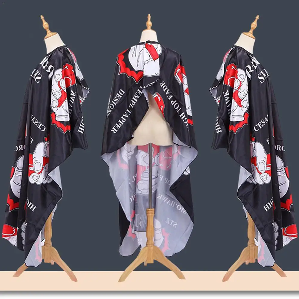 Водонепроницаемая накидка для стрижки волос Парикмахерская антиприклеиваемая