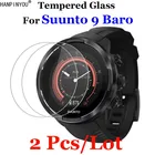 2 шт. fr Suunto 9 Baro 5 3 фитнес D5 Спартанский спорт ультра тренировочное запястье HR подача Альфа закаленное стекло 9H Защитная пленка для экрана