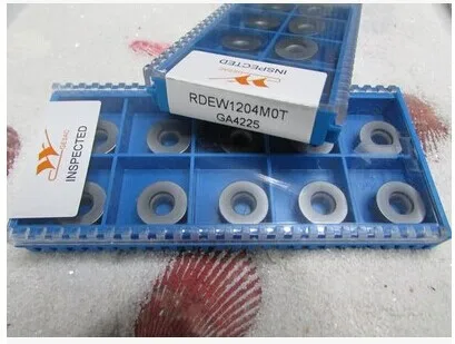 

Free shipping, cemented carbide milling insert RDEW1204M0T GA4225 (R6) suitable for EMRW-6R series will face external tool