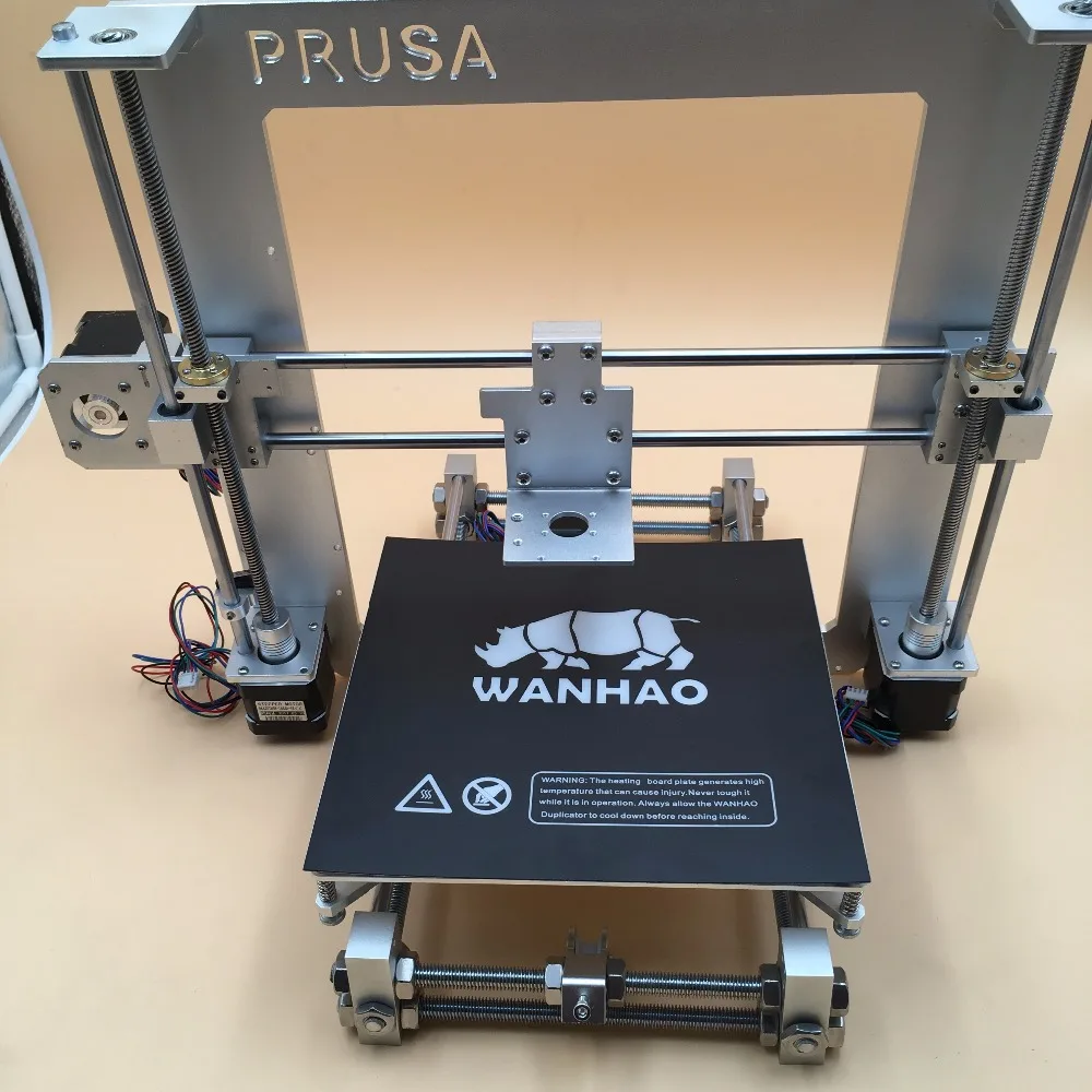 Reprap Prusa i3 алюминиевый механический Полный комплект с 5 моторами с подогревом кровать prusa i3 3d принтер аксессуар механические части рамка