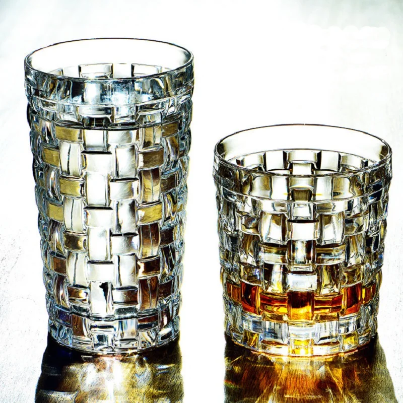OUSSIRRO Bohemia Tech Grande Bling Diamante Vidro Vinho Crystal Chumbo-Alta виски XO Коктейльная чашка для
