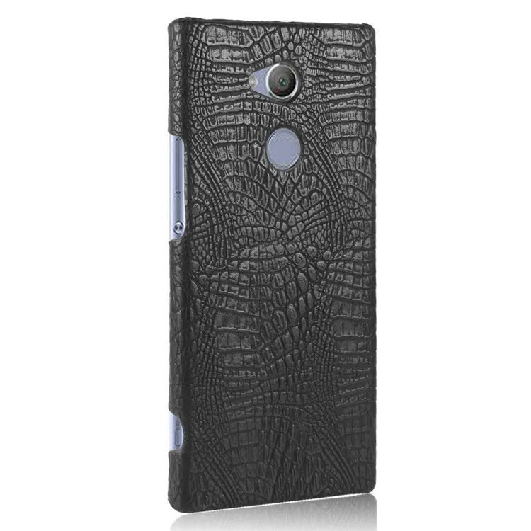 Для sony Xperia XA2 ультра 6,0 дюймов чехол Роскошный Ретро крокодиловая кожа Жесткий Чехол для sony Xperia XA2 ультра двойной H4233 чехол для телефона
