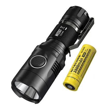 MH20GT NL1835 NITECORE MH20GT USB Перезаряжаемые тактический фонарь XP-L HI V3 Макс 1000 люмен луч расстоянии 362 метр Ручной фонарь - Испускаемый цвет: MH20GT NL1835