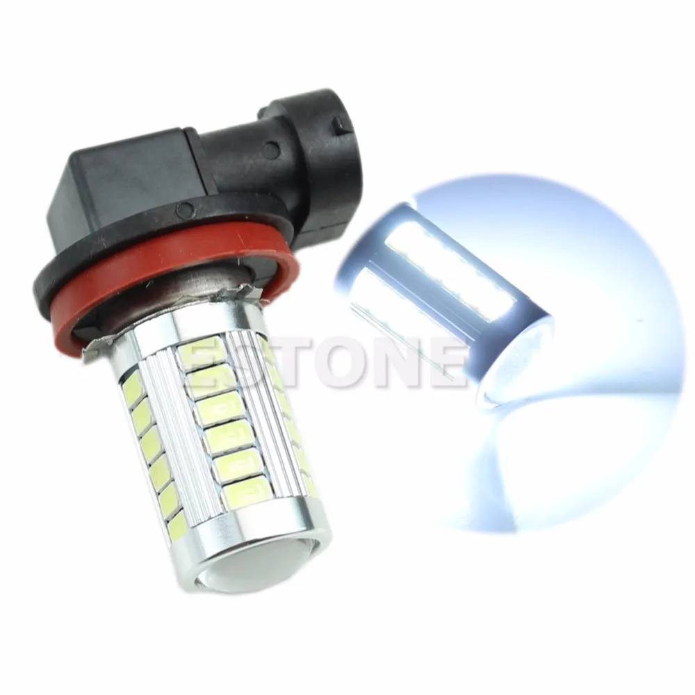 H8 5630 SMD 33 светодиодный супер яркий белый противотуманный светильник лампа для