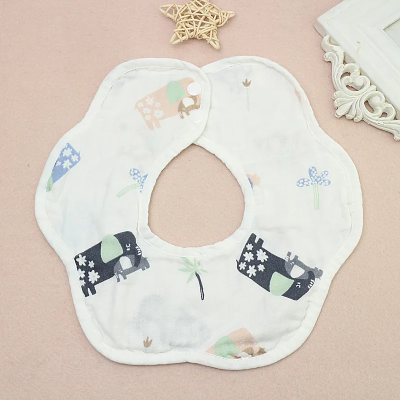 

Happyflute 3pieces/Lot Cotton Bandana Bibs Feeding Smock Infant Burp Cloths Saliva Towel Baby Eating Accessory Soft Baby Stuff