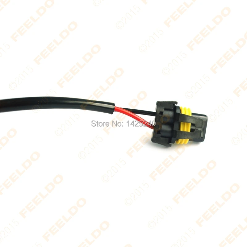 FEELDO 1 шт. автомобильный 5202 H16 до 9006 провод Жгут кабель HID/LED конверсионный балласт в