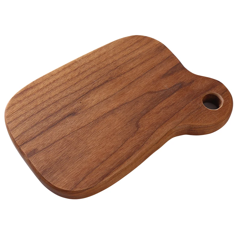 Деревянная японская доска для суши пиццы Западный стейк фруктов черный орех