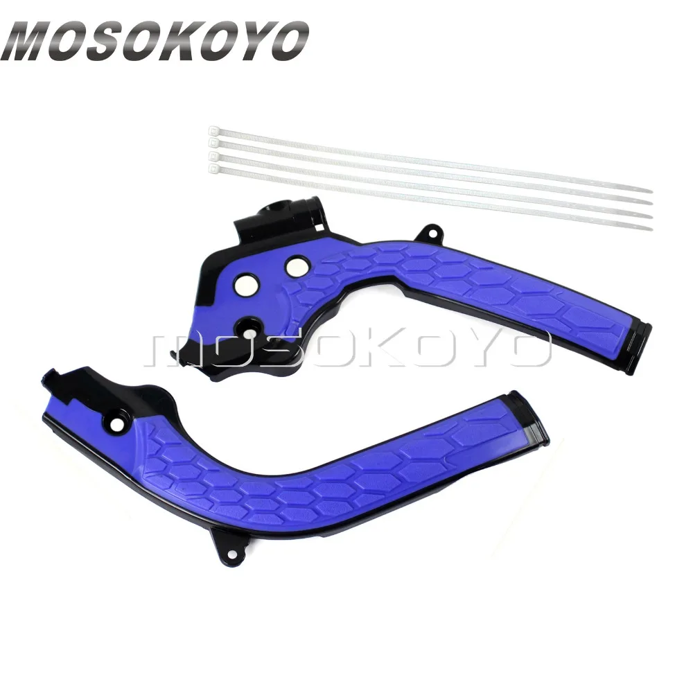 Для TE/FE/FC/TC 125/250/300/350/450 синий Байк каркасные охранники мотокроссные штаны защитные