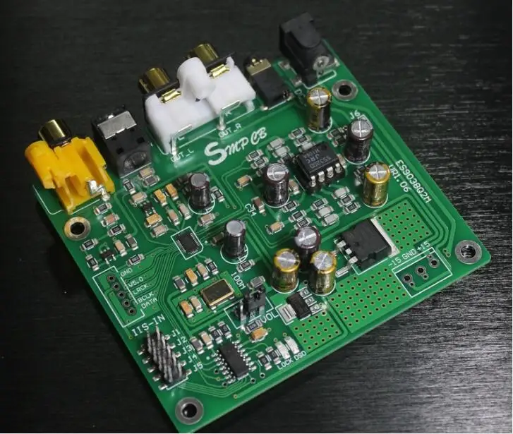 Плата декодера DAC DSD sabdy ES9038 Q2M поддержка IIS 384 кГц коаксиальный Оптический DOP|dop| |