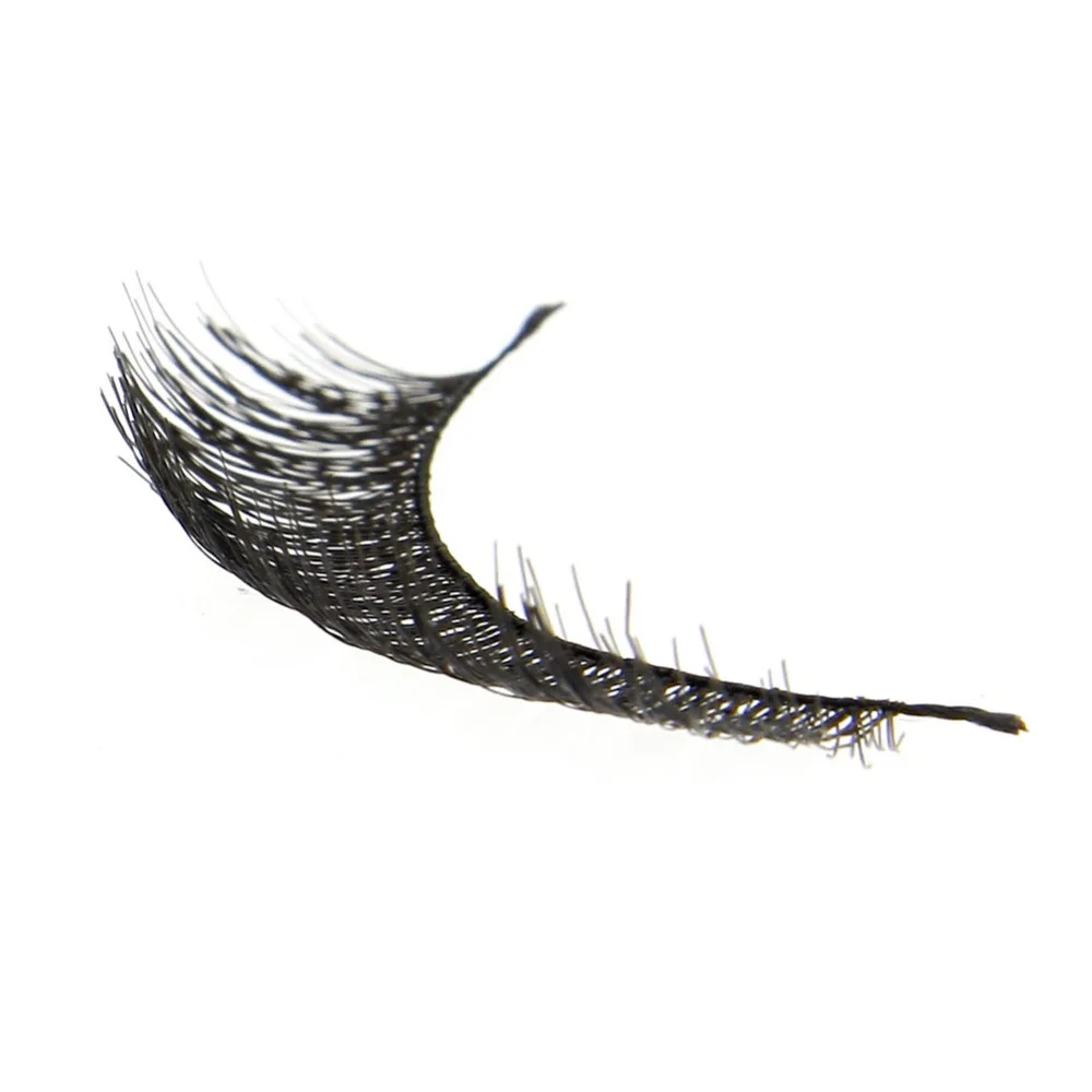 10 пар/компл. профессиональный черный натуральный длинный крест Поддельные