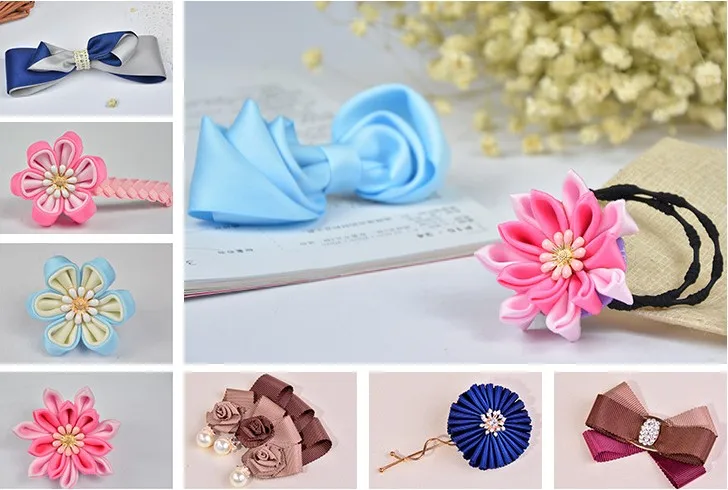 YOFAY 3/8&quot 9mm Polyester Cotton Double Face Satin Ribbon For Hairpin Gift Wrapping DIY Craft Supply Material Party Accessory | Дом и сад
