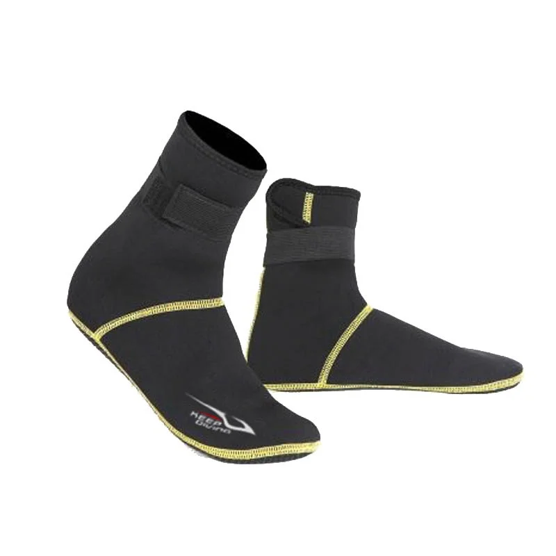 Нескользящие пляжные ботинки гидрокостюм зимние неопреновые для плавания на