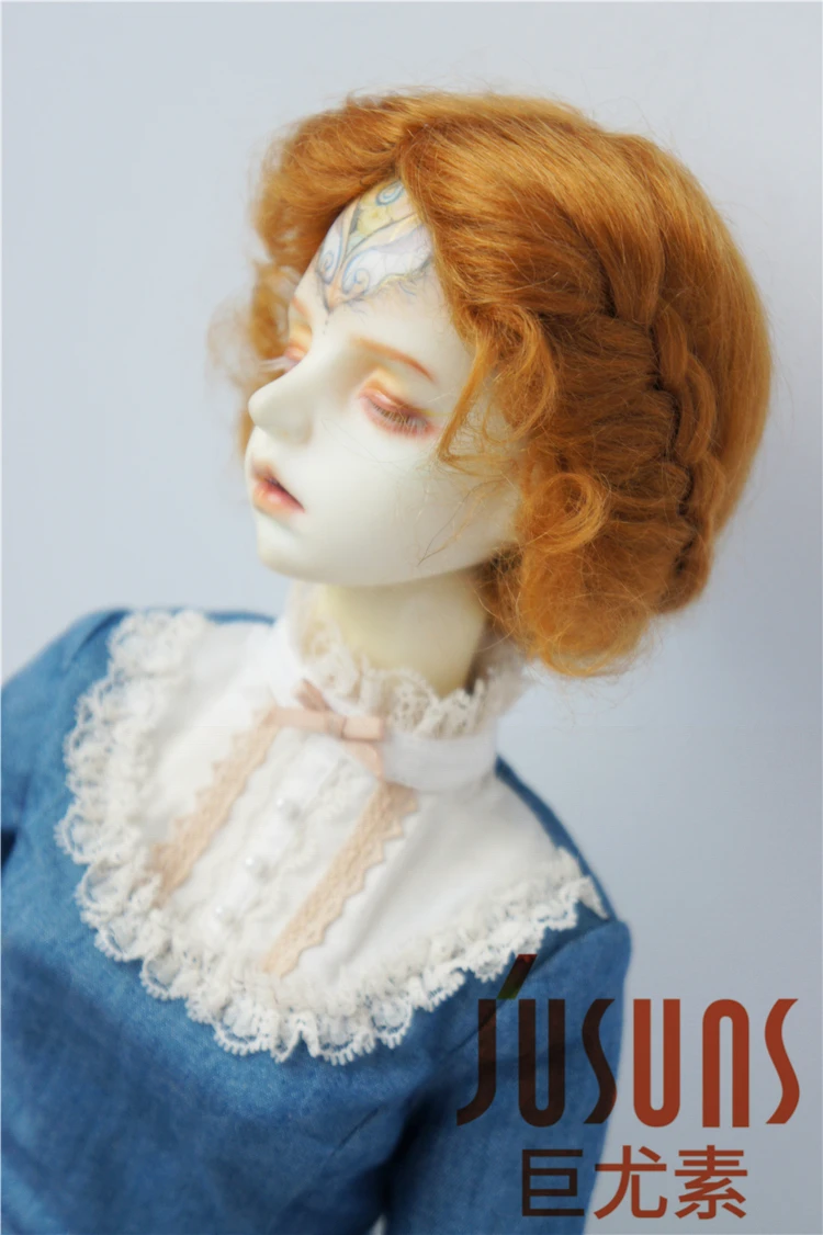 JD089 1/3 SD парики из мохера для кукол классический твист BJD парик 8-9 дюймов кукла аксессуары
