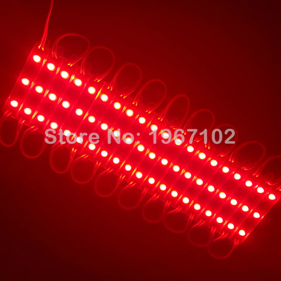 DC12V 5050 3 светодиодный s модуль RGB/белый/теплый белый светильник RGB IP65