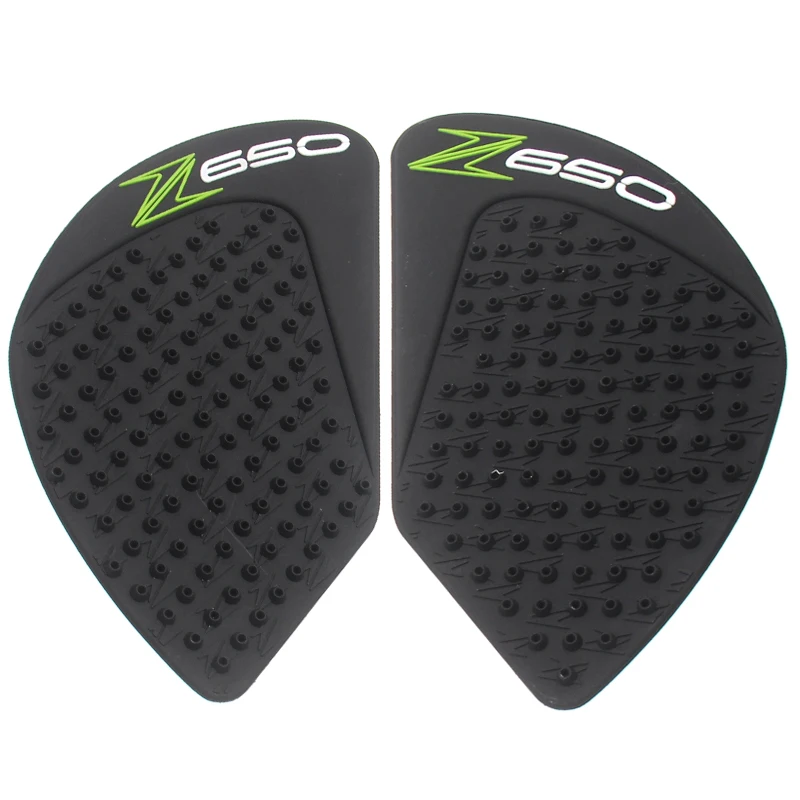 

For KAWASAKI Z650 Z 650 2017 Motorcycle Tank Pad Protector Sticker Decal Gas Knee Grip Tank Traction Pad Side