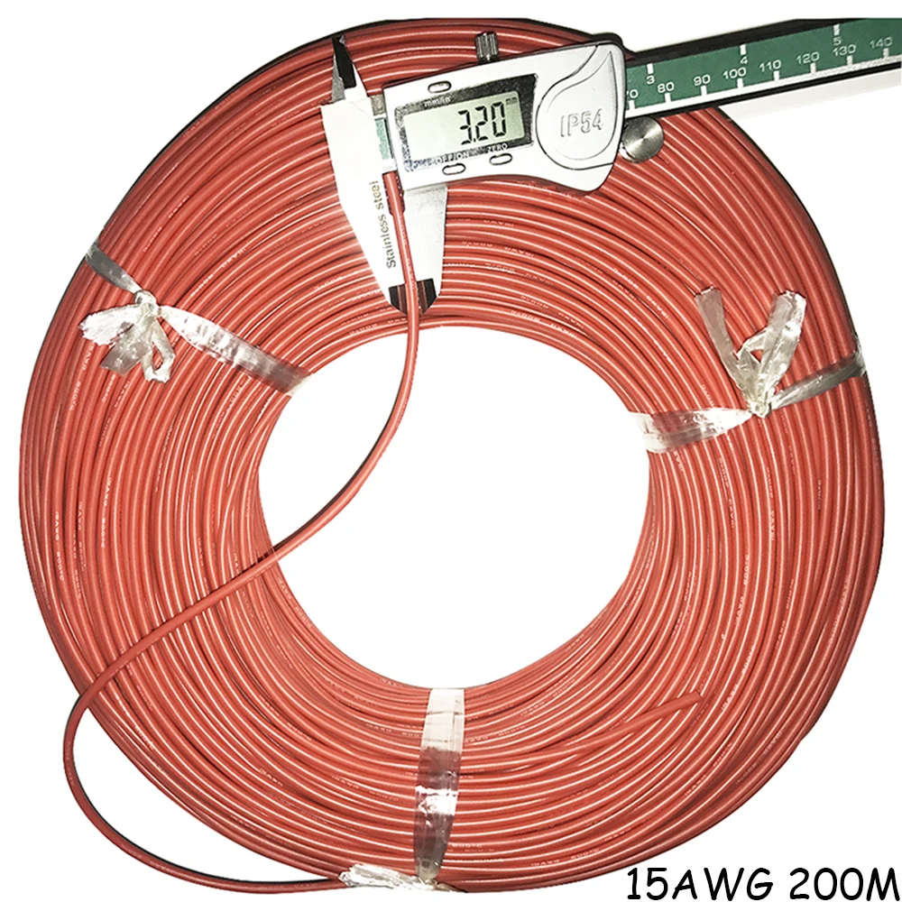 1 м силиконовый провод 12AWG 14AWG 15AWG 16AWG 18AWG 20AWG 22AWG 26AWG 28AWG 30AWG черный, красный Жаростойкий Мягкие силиконовые Силикагель кабель