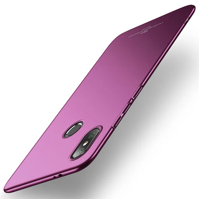 Wine red Чехол для Xiaomi Mi 9 8 MSVII Жесткий ПК легкий матовый чехол Ультратонкий матовый чехол для Xiaomi Mi 8 9 SE чехол для телефона - Цвет: Wine red