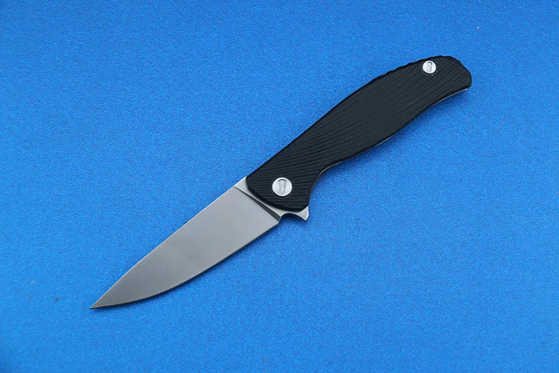 LEMIFSHE Hati Flipper folding knife blade G10+ steel handle camping hunting outdoor survival pocket Kitchen knives edc tool