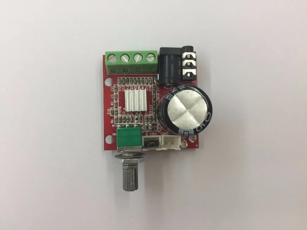 1 шт. 12 В 2*10 Вт двухканальный D класса Hi Fi PAM8610 аудио стереоусилитель плата качество