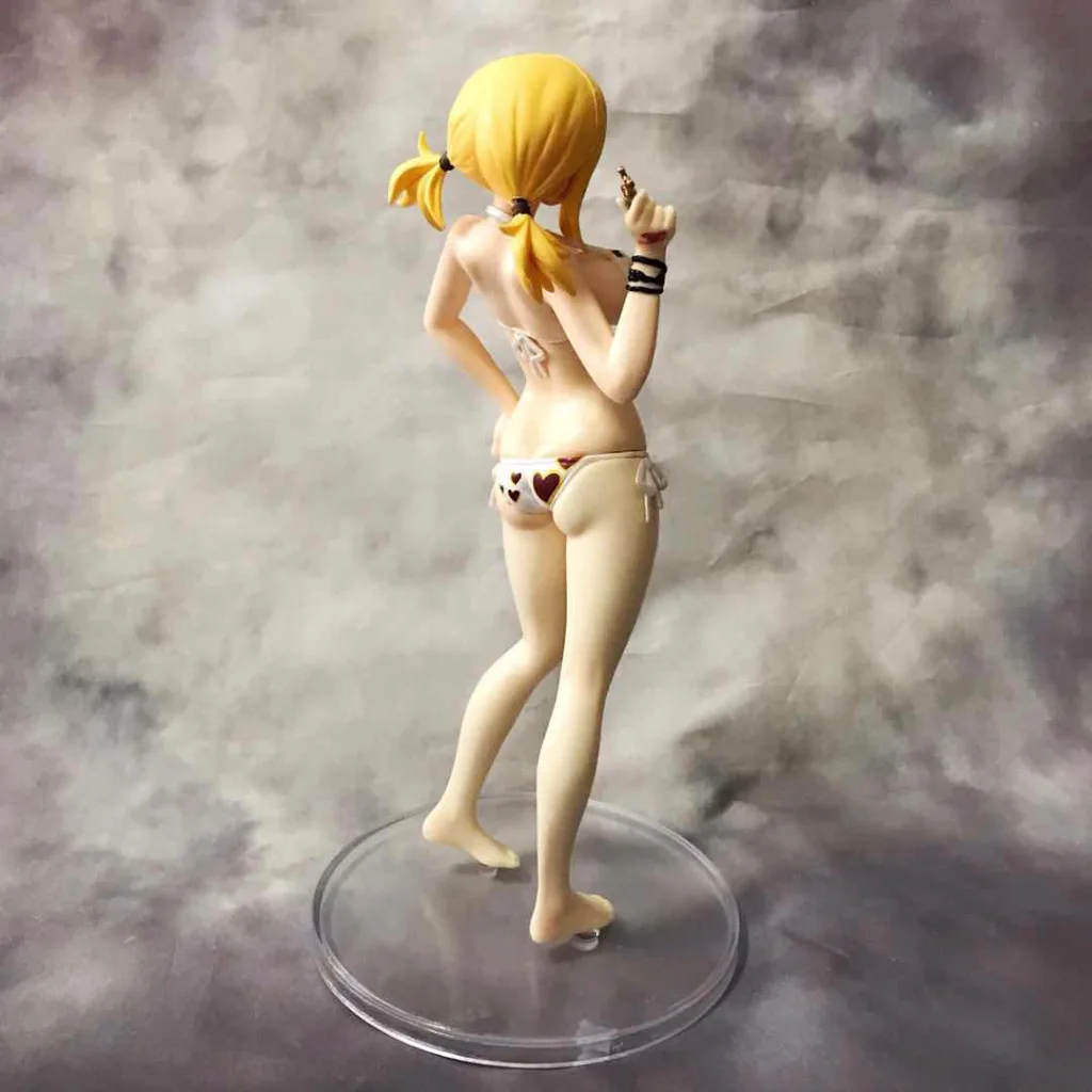 Сексуальный взрослый Сказочный хвост Lucy Heartfilia бикини фигурка игрушки Коллекционная кукла игрушка 24 см