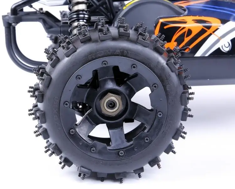 Wasteland маникюрное колесо Knobby Nail Fire задние зимние шины для льда колеса 1/5 HPI KM ROVAN Baja 5B