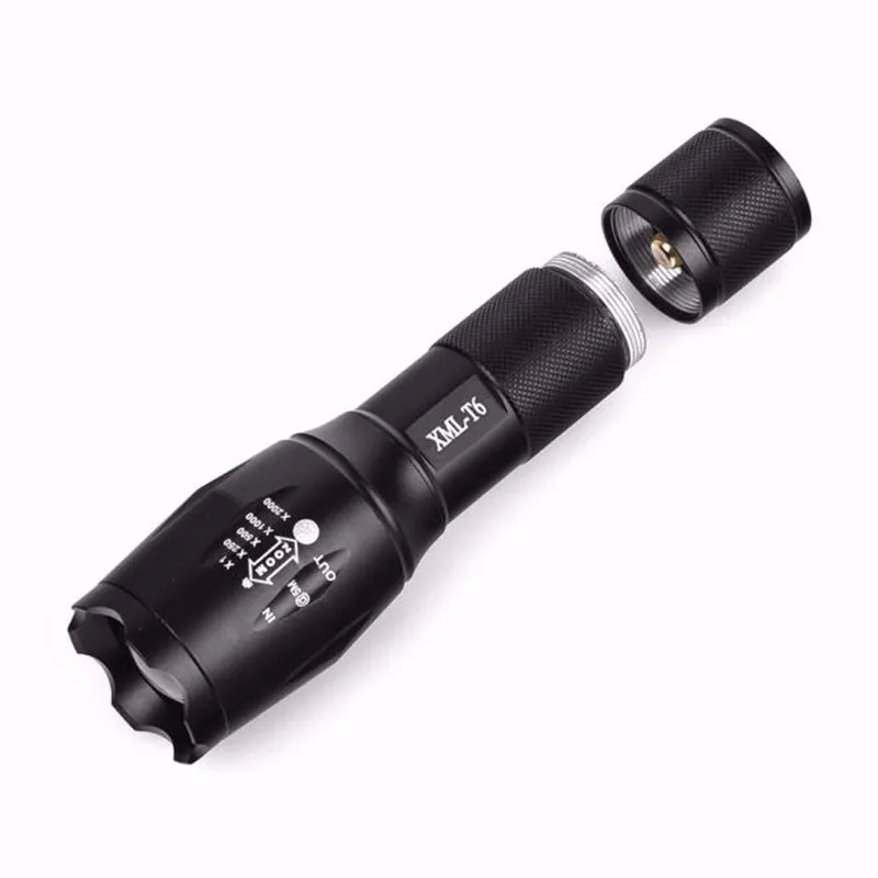 Фонарик G700 X800 Zoomable XML T6 светодиодный тактический фонарь + аккумулятор 18650 зарядное