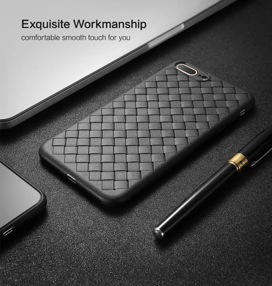 Luxury Grid Case For iPhone 6 6S 7 8 Plus Ultra Thin Silicon Capinhas X XsMAX XR 6s Phone Cases Accessories |