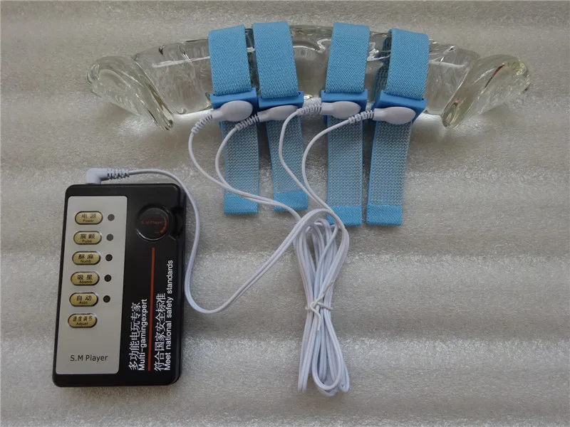 Мужской электро шок Кольца для пениса 4 шт Cockrings электрические удары член