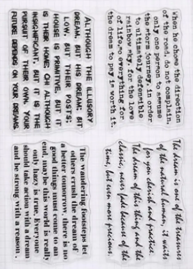 2 узора, ручная работа, буквы алфавита, слова, абзац, пластиковый резиновый прозрачный штамп, сделай сам, скрапбукинг, хобби, декоративные поделки - Цвет: life