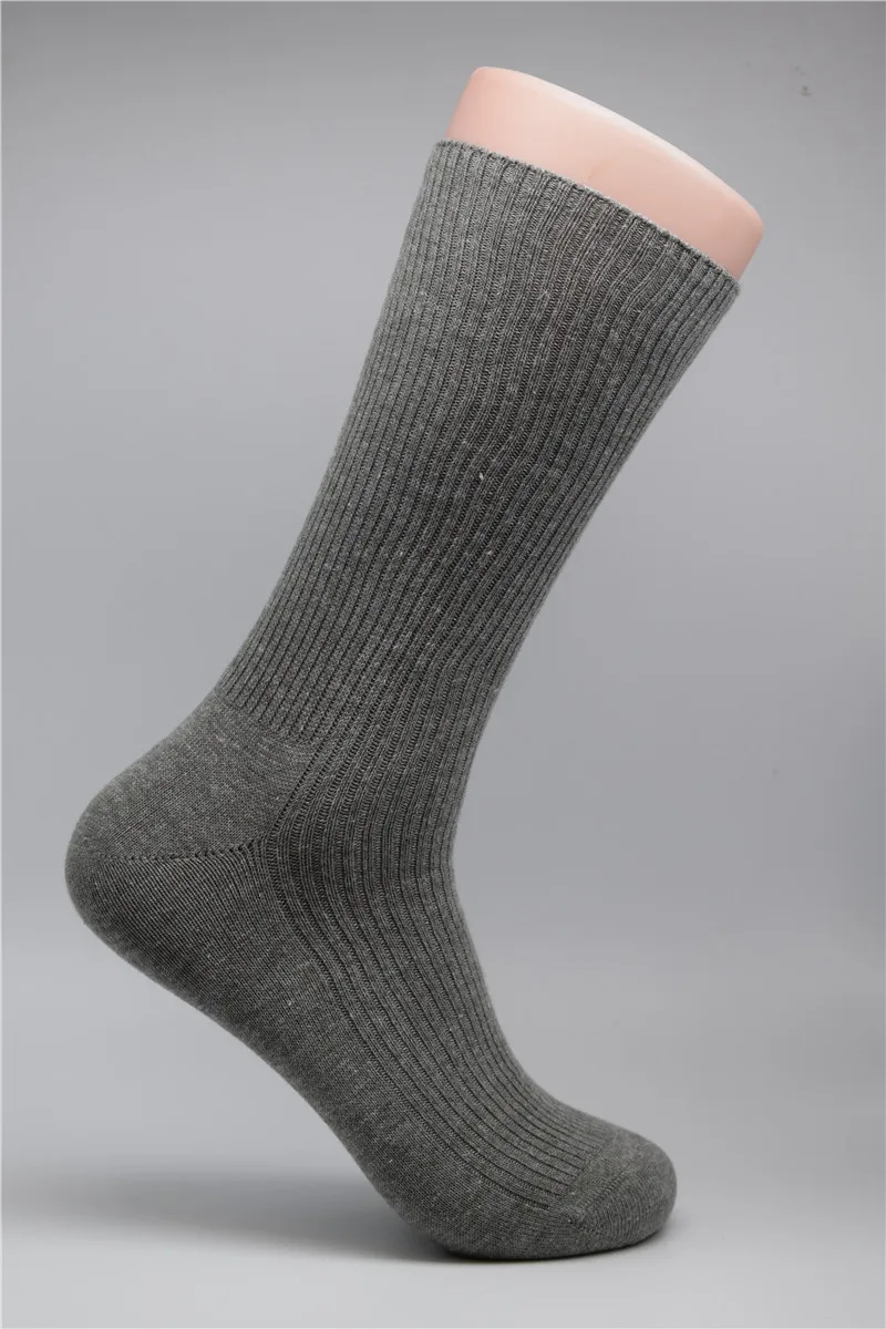 gray Fcare 10 шт = 5 пар 39,40, 41,42, 43 calzini lunghi uomo Синие Серые мужские деловые длинные носки с двойной иглой calcetines - Цвет: gray