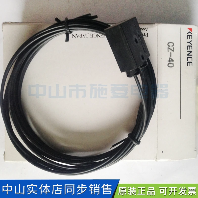 Акция японский оригинальный подлинный KEYENCE лазерный усилитель цветной датчик оптоволоконный CZ40|Детали и