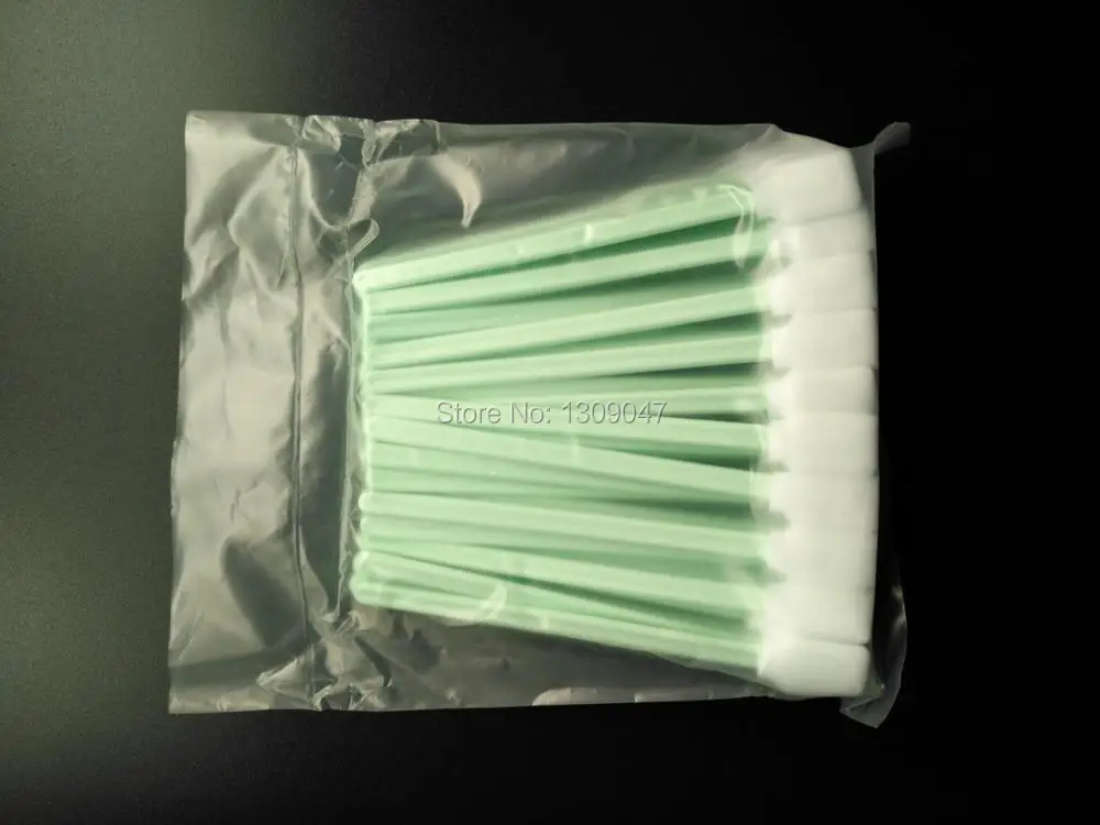 

50 pcs cleaning swabs for Epson Roland Mimaki Mutoh All Large Format Solvent Printer Printhead Sponge sticks swabs