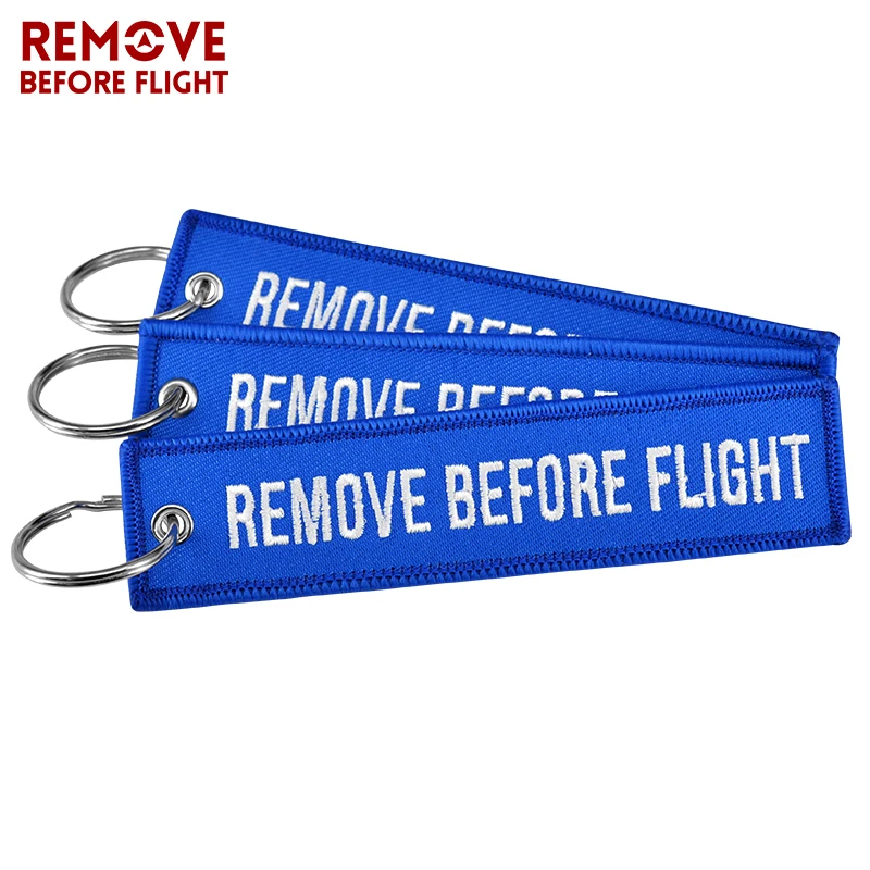 Брелок для автомобиля с вышивкой Remove Before Flight|car keychain|car keyringcar keyrings keychain |