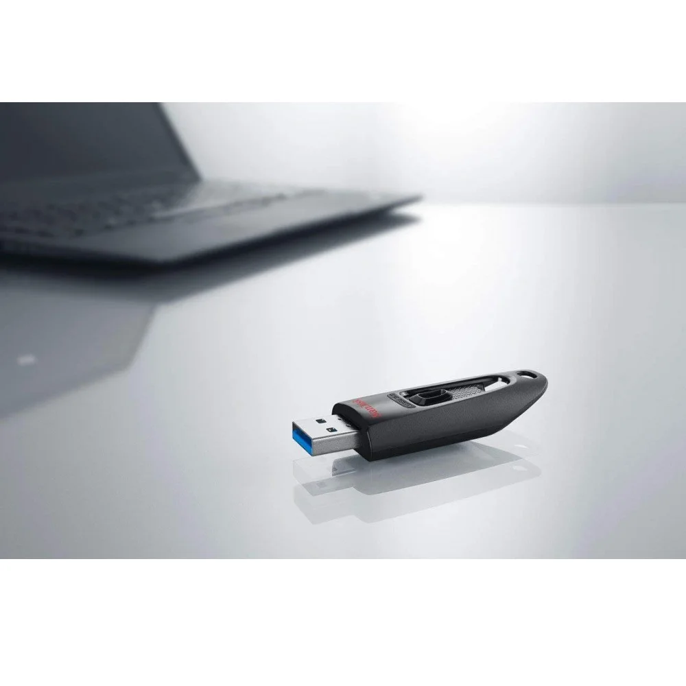 Двойной Флеш-накопитель SanDisk Ultra флеш-накопитель USB 3,0 CZ48 16 Гб оперативной памяти, 32 Гб встроенной памяти, 64 ГБ 128 ГБ 256 ГБ флэш-накопитель 100 МБ/с. USB интерфейсом для рабочего ноутбука Нетбуки U диск