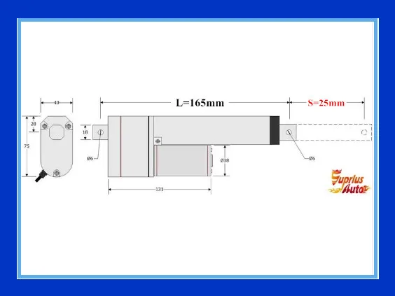 1 K/5 K/10 K 1 дюймов/25 мм ход линейного привода 12 v и позиции отзывы 900N/198LBS нагрузки потенциометр привода